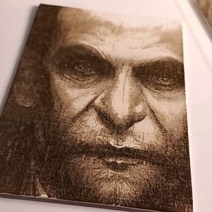 Vampire 5x7 Laser Engraved Art